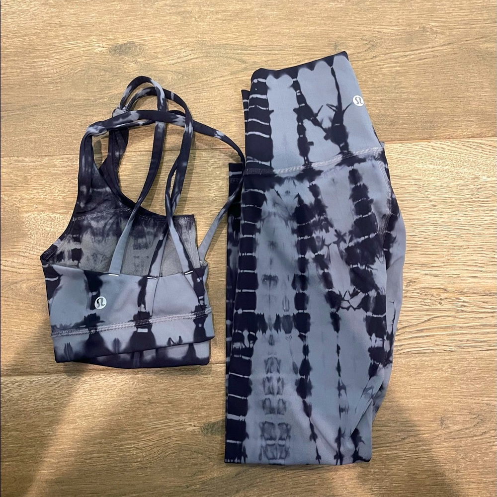 Lululemon MATCHING SET (leggings and sports bra) LIMITED ADDITION